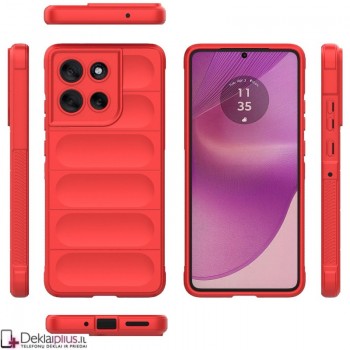Magic Shield guminis dėklas - raudonas (Motorola Moto G86 5G) Magic Shield guminis dėklas - raudonas (Motorola Moto G86 5G)